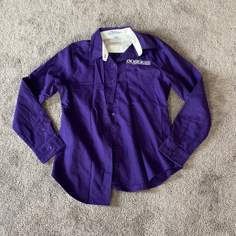 Port Authority JMU James Madison University College of Business Top SIZE S